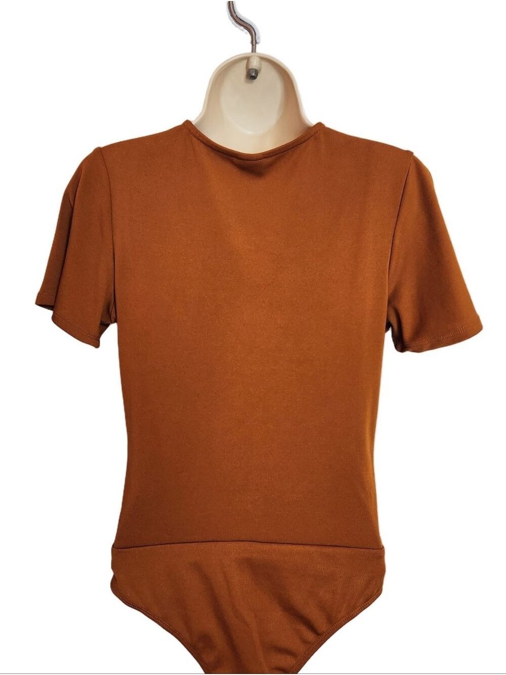 Melrose And Market Bodysuit Rust Orange Small - Picture 6 of 10